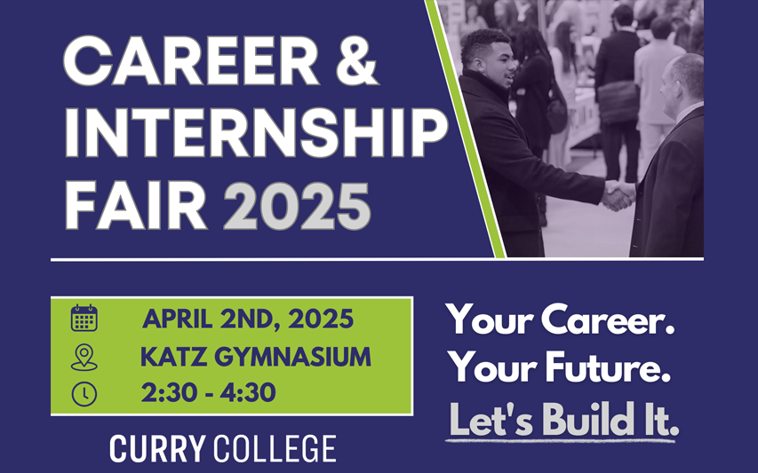 CXL Spring 2025 Career & Internship Fair Poster