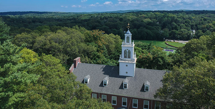 Curry College Campus Map