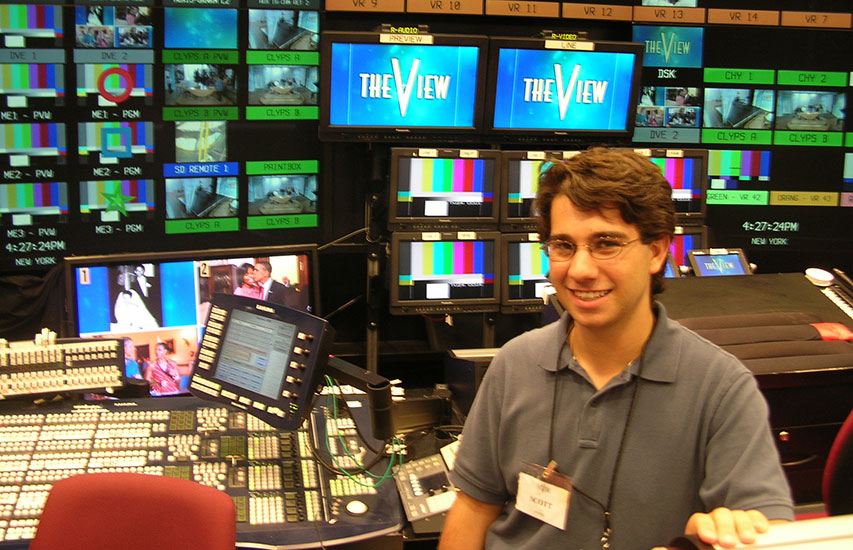 Curry College Student in New York City interns for The View