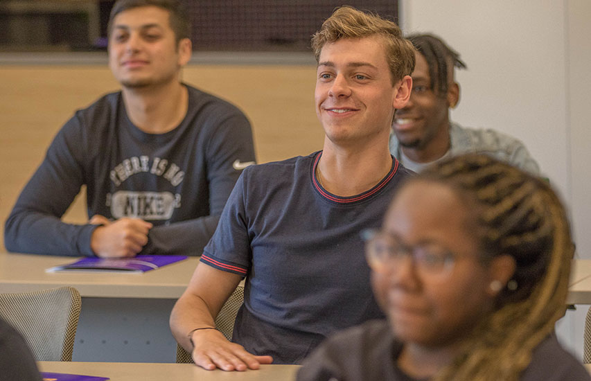 Curry College Students in the Classroom