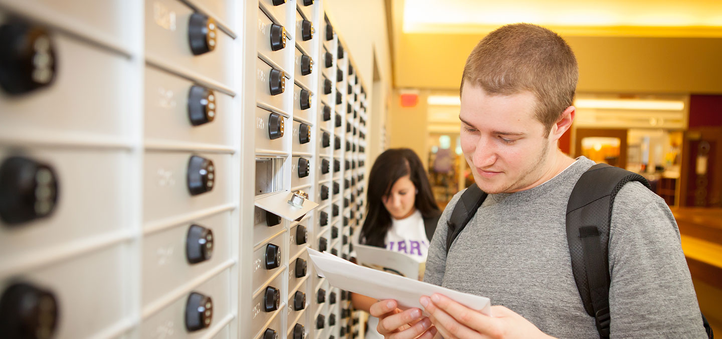 UPS Express Shipping Services – the mailroom.